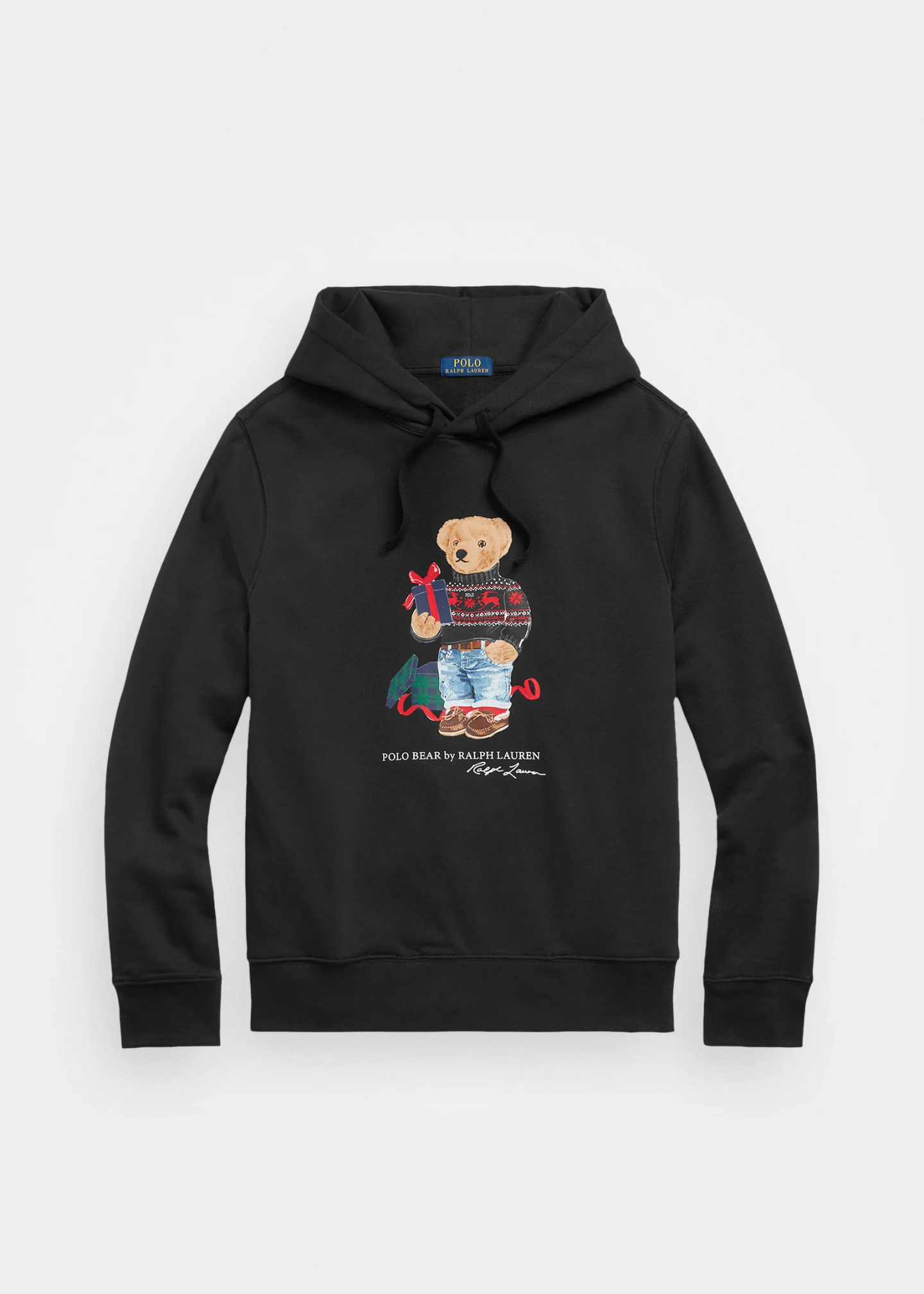 Sweat à capuche Polo Bear en molleton